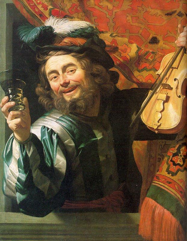 Gerrit van Honthorst The Merry Fiddler